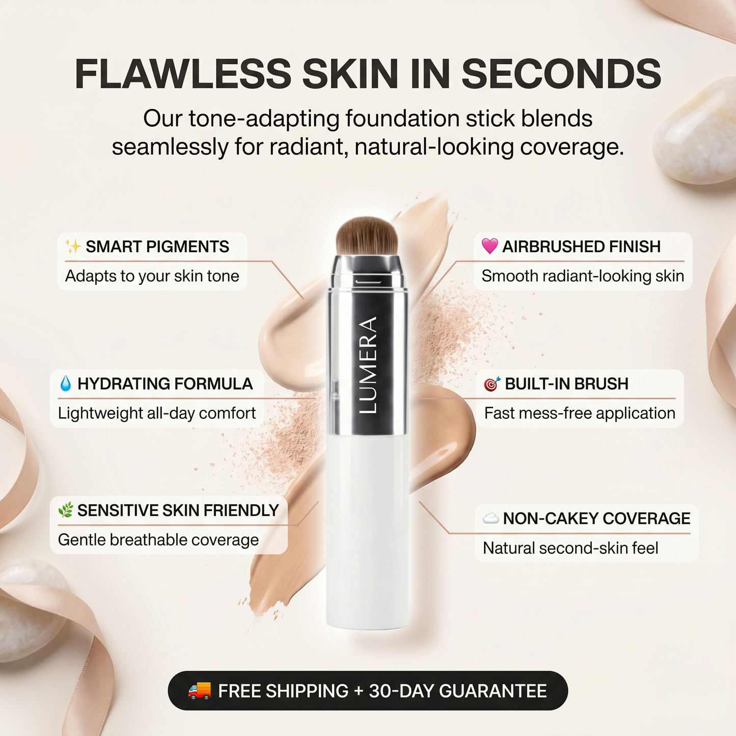 Lumera Glow Match Foundation Stick